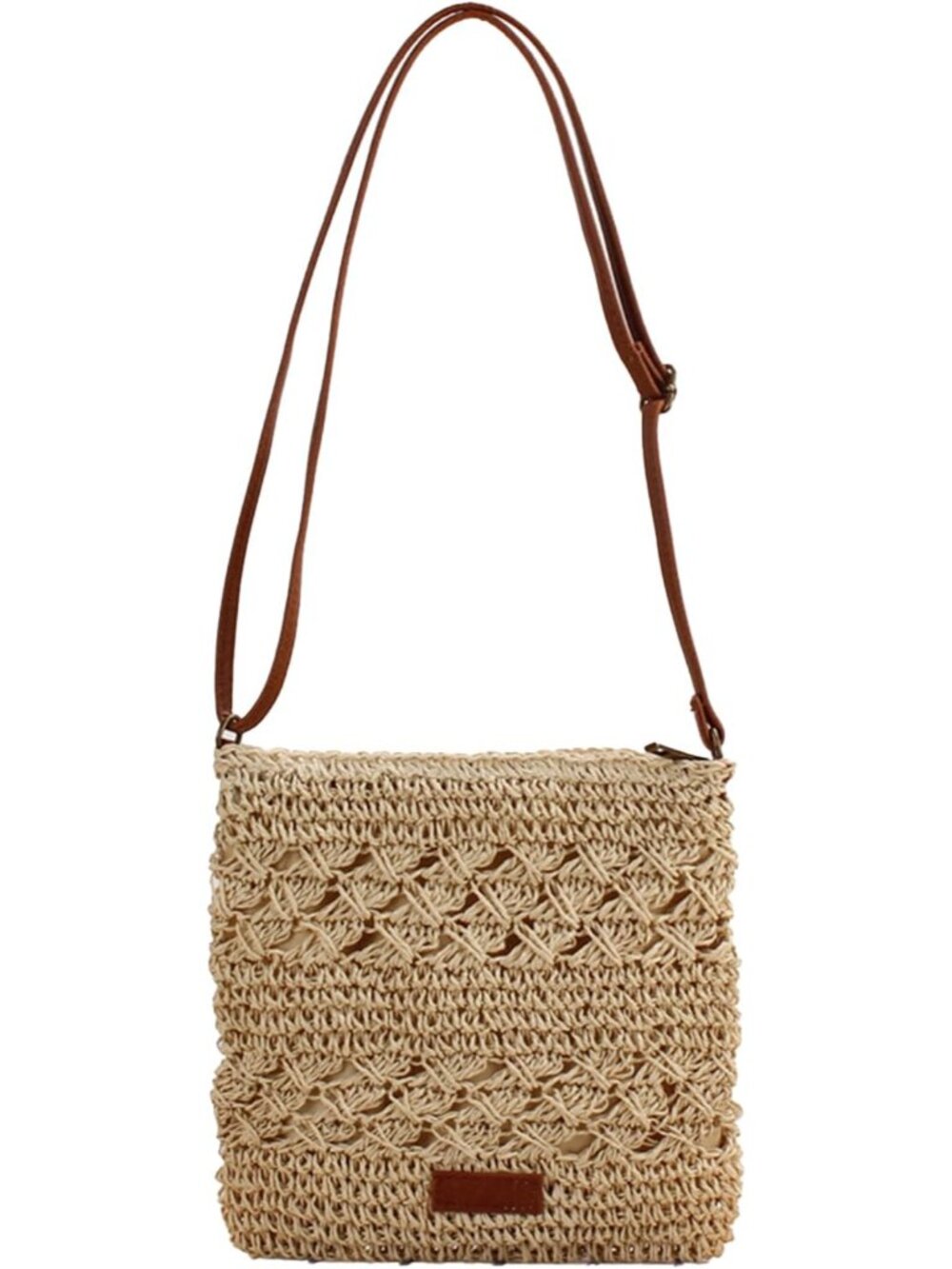 Small Straw Crossbody Bags for Women Summer Beach Shoulder Purse for Vacation